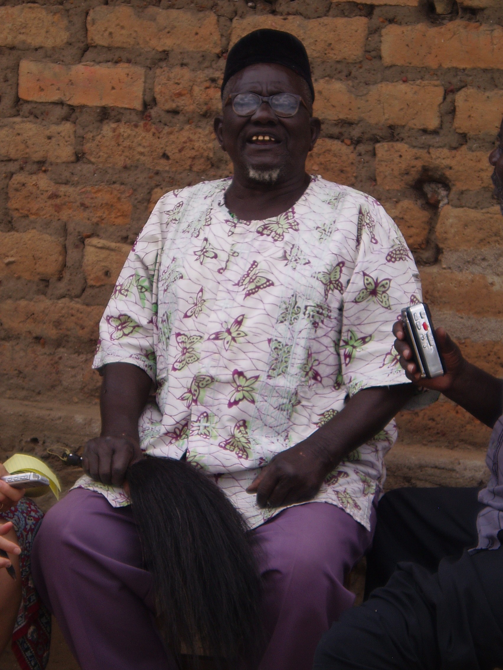 Photo of Alexander Ogoche Ayo at interview