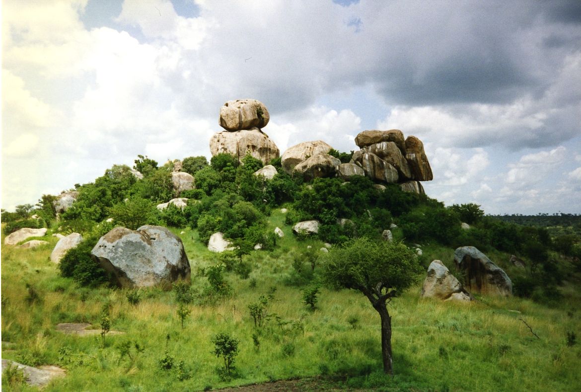 Photograph of rock formation at Nyeberekera